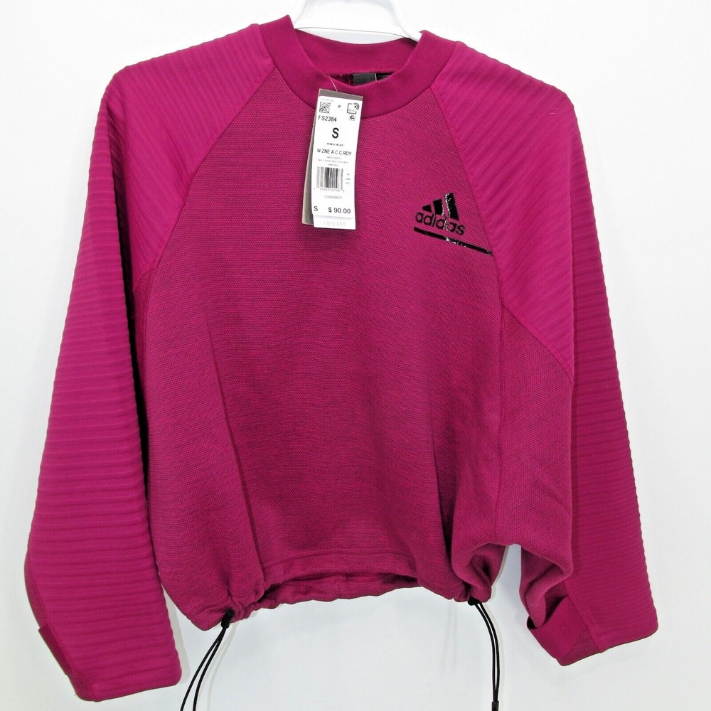 ADIDAS WOMEN'S‎ Z.N.E. COLD.RDY ATHLETICS CREW SWEATSHIRT FS2384 SIZE S SMALL